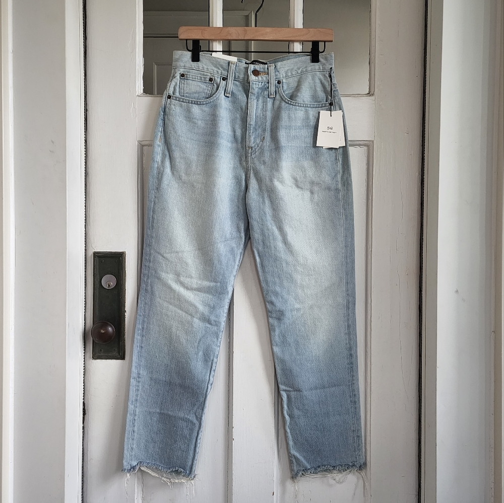 Something Navy High Rise Cigarette Ankle Jeans, Sz 4